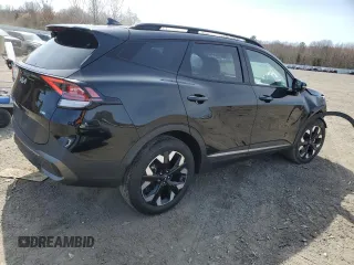 2023 Kia Sportage X-Line with VIN 5XYK6CAF7PG041886, listed as a Copart auction lot 51122875 with 36,503 mi miles and Salvage Title. Bid and sale history available at DreamBid. Image 3.