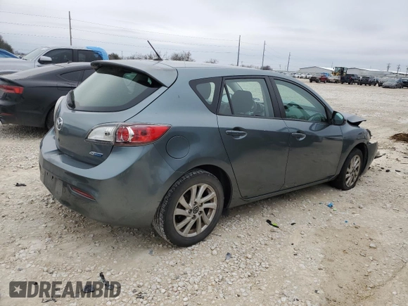 2013 Mazda 3 i Touring with VIN JM1BL1LP7D1775605, listed as a Copart auction lot 45247045 with 171,212 mi miles and Salvage Title. Bid and sale history available at DreamBid. Image 3.