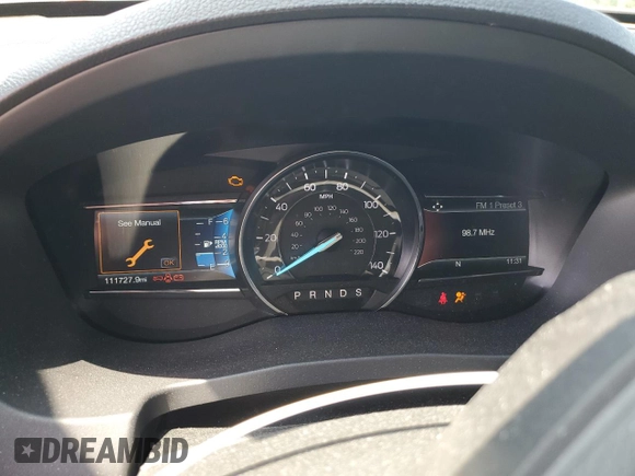 2017 Ford Explorer Sport z VIN 1FM5K8GT1HGE19956, wystawiony jako Copart lot #62707955 z przebiegiem 111 727 mil mil oraz Szkoda całkowita • Salvage title. Historia ofert i sprzedaży dostępna na DreamBid. Obrazek 9.