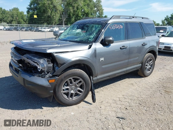 2025 Ford Bronco Sport Big Bend with VIN 3FMCR9BN1SRE57558, listed as a IAAI auction lot 42592590 with 5,121 mi miles and . Bid and sale history available at DreamBid. Image 20.