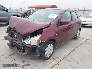2018 Mitsubishi Mirage ES with VIN ML32A3HJ4JH001565, listed as a IAAI auction lot 41548756 with 73,766 mi miles. Bid and sale history available at carsss.com. Image 22.