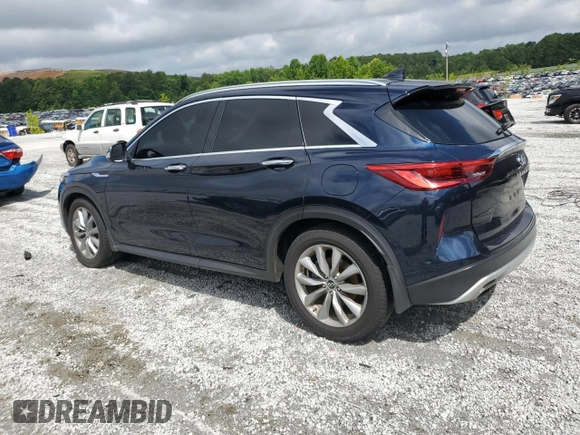 2019 Infiniti QX50 Essential z VIN 3PCAJ5M19KF148511, wystawiony jako Copart lot #61424075 z przebiegiem 45 915 mil mil oraz Szkoda całkowita • Salvage title. Historia ofert i sprzedaży dostępna na DreamBid. Obrazek 2.
