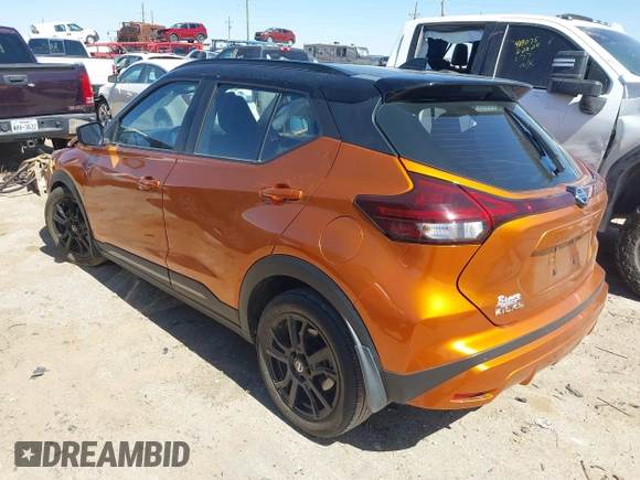 2021 Nissan Kicks SR with VIN 3N1CP5DV2ML467766, listed as a IAAI auction lot 41769524 with 48,724 mi miles. Bid and sale history available at carsss.com. Image 3.