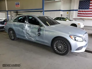2015 Mercedes-Benz C-Class C 300 Luxury with VIN 55SWF4KB5FU063098, listed as a Copart auction lot 48845465 with 65,321 mi miles and Salvage Title. Bid and sale history available at carsss.com. Image 4.