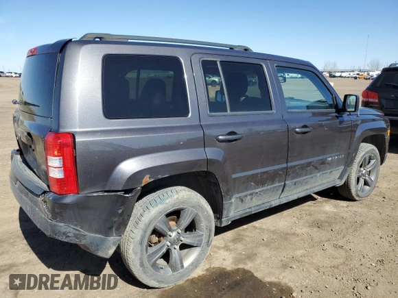 2015 Jeep Patriot High Altitude with VIN 1C4NJRAB7FD311725, listed as a Copart auction lot 55309675 with 185,560 mi miles and Salvage Title. Bid and sale history available at carsss.com. Image 3.