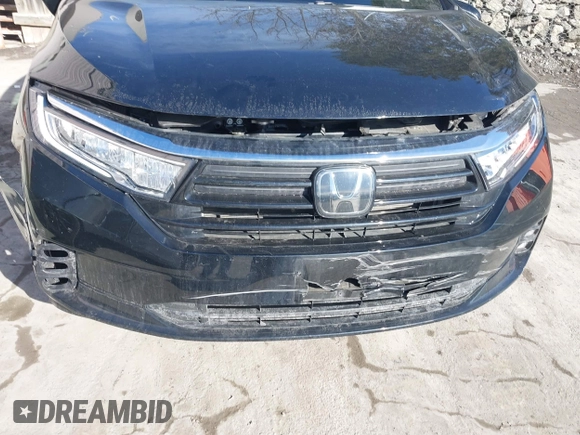 2024 Honda Odyssey EX-L with VIN 5FNRL6H68RB018609, listed as a IAAI auction lot 41660751 with 15,439 mi miles and . Bid and sale history available at DreamBid. Image 19.