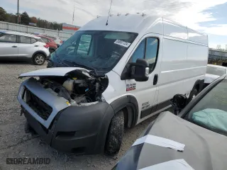 2021 Ram ProMaster Cargo Van with VIN 3C6LRVDG3ME524206, listed as a Copart auction lot 83897724 with 251,773 mi miles and Salvage Title. Bid and sale history available at carsss.com. Image 1.