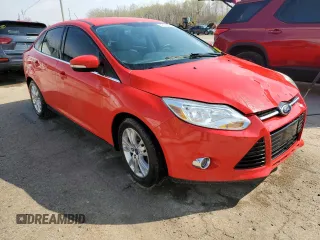 2012 Ford Focus SEL with VIN 1FAHP3H27CL405898, listed as a Copart auction lot 52615695 with 84,085 mi miles and Salvage Title. Bid and sale history available at carsss.com. Image 4.