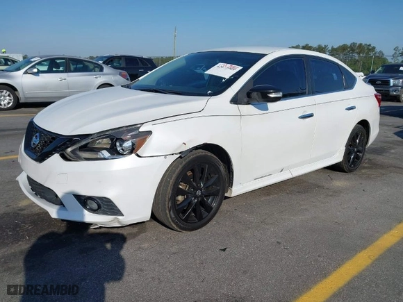 2018 Nissan Sentra SV with VIN 3N1AB7AP4JY268336, listed as a IAAI auction lot 42073909 with 125,063 mi miles. Bid and sale history available at carsss.com. Image 2.