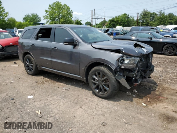 2017 Dodge Durango R/T with VIN 1C4SDJCTXHC677558, listed as a Copart auction lot 60278515 with 47,323 mi miles and Salvage title. Bid and sale history available at DreamBid. Image 4.