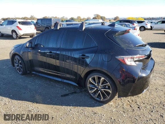 2020 Toyota Corolla Hatchback XSE with VIN JTNC4RBE7L3099400, listed as a Copart auction lot 82152384 with 60,695 mi miles and Salvage Title. Bid and sale history available at carsss.com. Image 2.