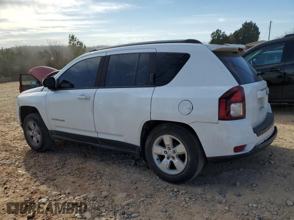 2015 Jeep Compass Sport with VIN 1C4NJCBA9FD400036, listed as a Copart auction lot 46755295 with 174,979 mi miles and Salvage Title. Bid and sale history available at carsss.com. Image 2.