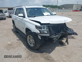 2018 Chevrolet Tahoe LT with VIN 1GNSCBKC9JR370743, listed as a IAAI auction lot 42443206 with 106,507 mi miles and . Bid and sale history available at DreamBid. Image 1.