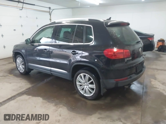 2016 Volkswagen Tiguan S with VIN WVGBV7AX9GW569978, listed as a IAAI auction lot 41531258 with 106,773 mi miles and . Bid and sale history available at DreamBid. Image 3.