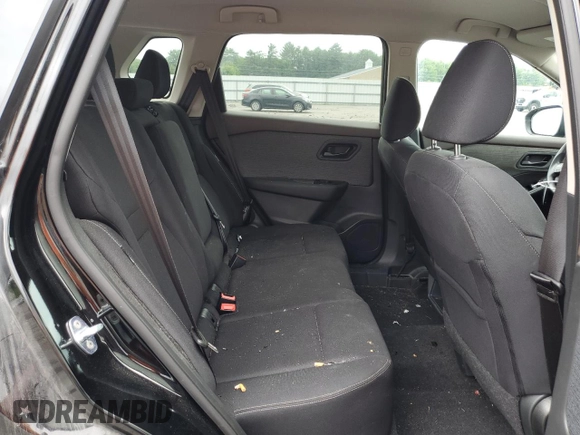 2023 Nissan Rogue S with VIN 5N1BT3AB8PC762983, listed as a Copart auction lot 64317934 with 34,652 mi miles and Salvage title. Bid and sale history available at DreamBid. Image 10.