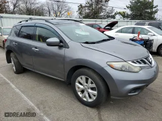2013 Nissan Murano S with VIN JN8AZ1MW5DW301501, listed as a Copart auction lot 52414705 with 229,006 mi miles and Salvage Title. Bid and sale history available at carsss.com. Image 4.