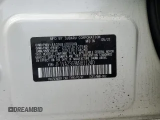 2021 Subaru WRX STI with VIN JF1VA2S69M9811240, listed as a Copart auction lot 81196594 with 29,333 mi miles and Salvage title. Bid and sale history available at DreamBid. Image 13.