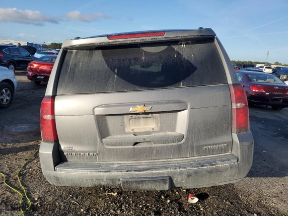 2020 Chevrolet Suburban Premier with VIN 1GNSCJKC5LR163330, listed as a Copart auction lot 85289904 with 83,448 mi miles and Salvage Title. Bid and sale history available at carsss.com. Image 6.