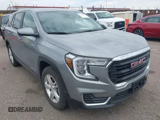 2024 GMC Terrain SLE with VIN 3GKALTEGXRL347620, listed as a IAAI auction lot 42772271 with 25,949 mi miles and . Bid and sale history available at DreamBid. Image 1.