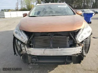 2015 Nissan Murano SV with VIN 5N1AZ2MG9FN212061, listed as a Copart auction lot 51093525 with 91,440 mi miles and Salvage Title. Bid and sale history available at carsss.com. Image 5.