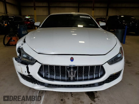 2019 Maserati Ghibli S Q4 GranLusso with VIN ZAM57YTL2K1312724, listed as a Copart auction lot 55137814 with 44,663 mi miles and Salvage Title. Bid and sale history available at carsss.com. Image 5.