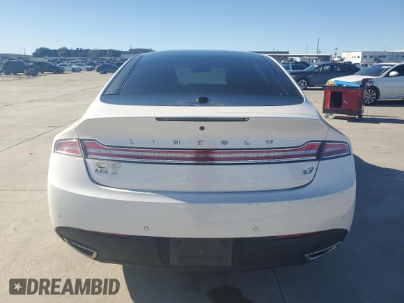 2016 Lincoln MKZ with VIN 3LN6L2GK2GR632038, listed as a Copart auction lot 86436164 with Not Provided miles and Salvage Title. Bid and sale history available at DreamBid. Image 6.