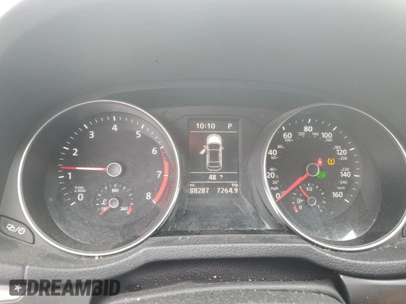 2018 Volkswagen Passat S z VIN 1VWAA7A31JC030768, wystawiony jako Copart lot #57269045 z przebiegiem 88 287 mil mil oraz Szkoda całkowita • Salvage title. Historia ofert i sprzedaży dostępna na DreamBid. Obrazek 9.