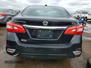 2017 Nissan Sentra SV with VIN 3N1AB7APXHY233990, listed as a Copart auction lot 59626525 with 100,069 mi miles and Salvage title. Bid and sale history available at DreamBid. Image 6.