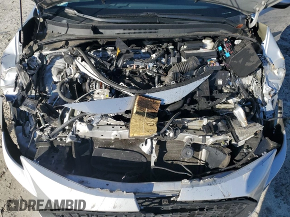 2021 Toyota Corolla LE with VIN 5YFEPMAE1MP263757, listed as a Copart auction lot 49912245 with 92,013 mi miles and Salvage Title. Bid and sale history available at carsss.com. Image 11.