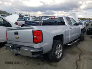 2015 Chevrolet Silverado 1500 LT with VIN 1GCRCREC6FZ191272, listed as a Copart auction lot 59395042 with Not Provided miles and Salvage Title. Bid and sale history available at DreamBid. Image 4.
