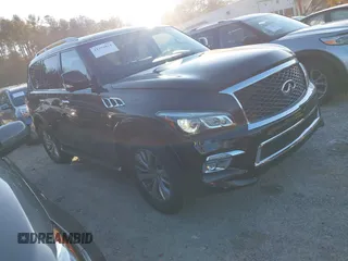 2017 Infiniti QX80 with VIN JN8AZ2NE1H9156960, listed as a IAAI auction lot 41264824 with 138,657 mi miles. Bid and sale history available at carsss.com. Image 1.