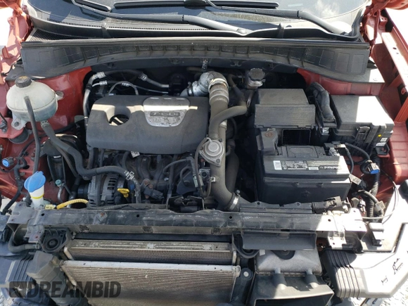 2017 Hyundai Tucson Sport z VIN KM8J33A26HU337673, wystawiony jako Copart lot #55035585 z przebiegiem 84 554 mil mil oraz Szkoda całkowita • Salvage title. Historia ofert i sprzedaży dostępna na DreamBid. Obrazek 12.