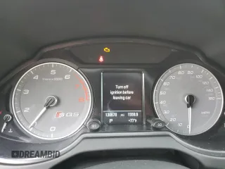 2016 Audi SQ5 Premium Plus with VIN WA1CCAFP1GA051522, listed as a Copart auction lot 70434594 with 130,678 mi miles and Salvage Title. Bid and sale history available at carsss.com. Image 9.