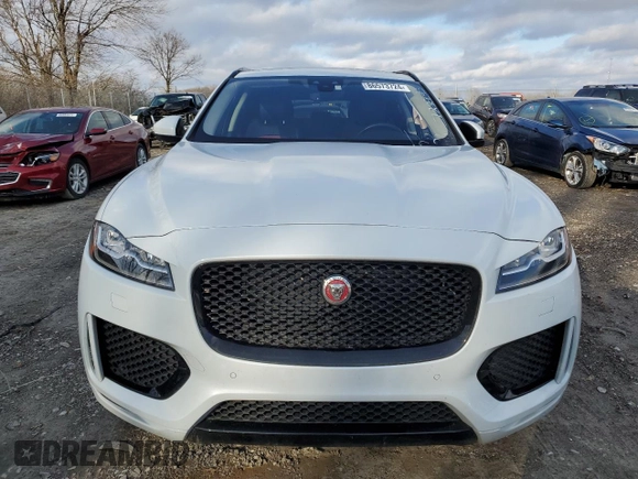 2020 Jaguar F-Pace 25t Checkered Flag Edition z VIN SADCP2FX5LA617227, wystawiony jako Copart lot #86573724 z przebiegiem 76 261 mil mil oraz Szkoda całkowita • Salvage title. Historia ofert i sprzedaży dostępna na DreamBid. Obrazek 5.