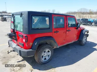 2016 Jeep Wrangler Unlimited Sport RHD with VIN 1C4BJWKG2GL321551, listed as a IAAI auction lot 41975136 with 229,019 mi miles and . Bid and sale history available at DreamBid. Image 4.