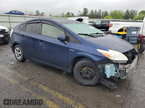 2012 Toyota Prius One with VIN JTDKN3DU1C1592998, listed as a Copart auction lot 56449225 with 230,806 mi miles and Salvage Title. Bid and sale history available at DreamBid. Image 4.