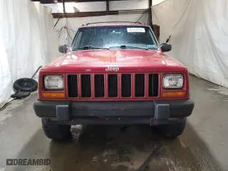1998 Jeep Cherokee Sport with VIN 1J4FJ68S7WL224898, listed as a Copart auction lot 42552055 with 214,532 mi miles and Salvage Title. Bid and sale history available at carsss.com. Image 5.