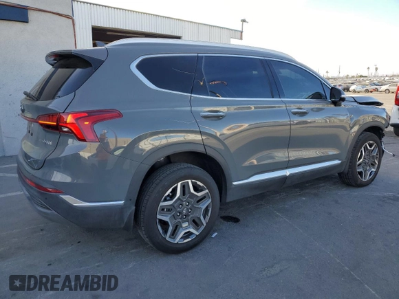 2023 Hyundai Santa Fe Hybrid Limited with VIN 5NMS5DA10PH002558, listed as a Copart auction lot 42257765 with 27,180 mi miles and Salvage Title. Bid and sale history available at carsss.com. Image 3.