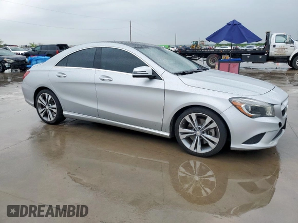 2015 Mercedes-Benz CLA 250 with VIN WDDSJ4GB9FN212840, listed as a Copart auction lot 50449815 with 102,613 mi miles and Clean Title. Bid and sale history available at DreamBid. Image 4.