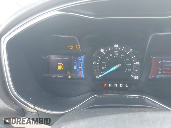 2013 Ford Fusion SE Hybrid z VIN 3FA6P0LU8DR265460, wystawiony jako IAAI lot #42720385 z przebiegiem 146 179 mil mil oraz . Historia ofert i sprzedaży dostępna na DreamBid. Obrazek 7.