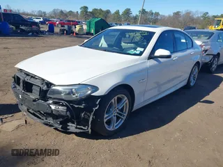 2016 BMW 5 Series 528i xDrive with VIN WBA5A7C58GG145739, listed as a IAAI auction lot 41976659 with 134,663 mi miles. Bid and sale history available at carsss.com. Image 2.