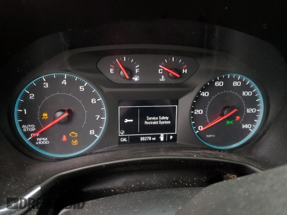 2018 Chevrolet Equinox LT with VIN 2GNAXSEV8J6234418, listed as a Copart auction lot 85531334 with 98,279 mi miles and Salvage Title. Bid and sale history available at carsss.com. Image 9.
