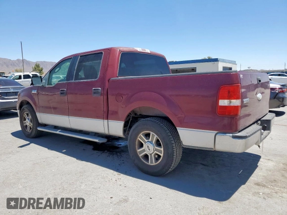 2006 Ford F-150 XLT with VIN 1FTRW12W06KD97705, listed as a Copart auction lot 59802965 with 153,229 mi miles and Clean title. Bid and sale history available at DreamBid. Image 2.
