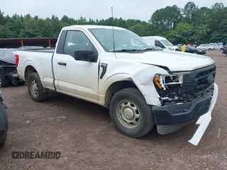 2022 Ford F-150 XL with VIN 1FTMF1CBXNKE23893, listed as a IAAI auction lot 42605938 with 120,591 mi miles and . Bid and sale history available at DreamBid. Image 1.