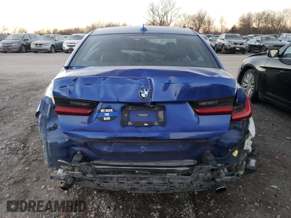 2019 BMW 3 Series 330i xDrive with VIN WBA5R7C52KAJ78370, listed as a Copart auction lot 67735892 with 75,102 mi miles. Bid and sale history available at carsss.com. Image 6.