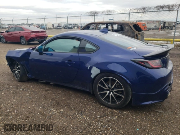 2023 Toyota GR86 with VIN JF1ZNBC13P8755654, listed as a Copart auction lot 87903585 with 59,440 mi miles and Salvage Title. Bid and sale history available at carsss.com. Image 2.