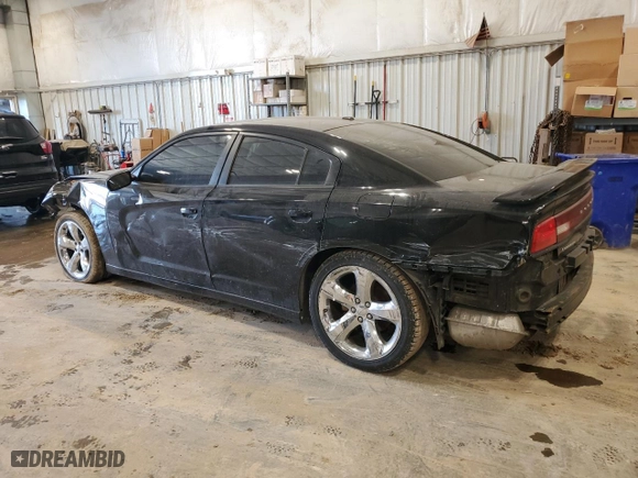 2013 Dodge Charger SXT Plus with VIN 2C3CDXHG7DH605862, listed as a Copart auction lot 49312775 with 96,437 mi miles and Non Repairable. Bid and sale history available at carsss.com. Image 2.