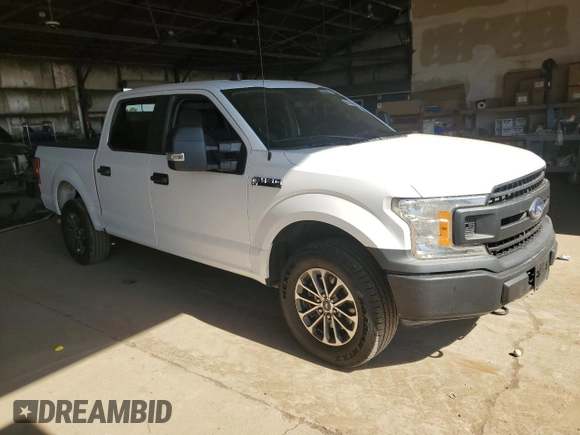 2020 Ford F-150 z VIN 1FTEW1P47LKE82266, wystawiony jako Copart lot #64144555 z przebiegiem 129 775 mil mil oraz Czysty tytuł • Clean title. Historia ofert i sprzedaży dostępna na DreamBid. Obrazek 4.