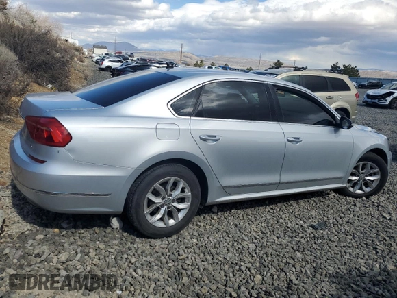2016 Volkswagen Passat 1.8T S with VIN 1VWAT7A35GC054655, listed as a Copart auction lot 48887815 with 140,562 mi miles and Salvage Title. Bid and sale history available at carsss.com. Image 3.