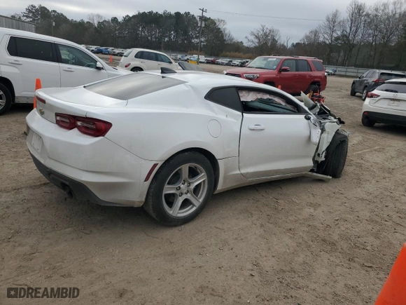 2020 Chevrolet Camaro 1LT with VIN 1G1FB1RX8L0138974, listed as a Copart auction lot 44504515 with NaN miles and Salvage Title. Bid and sale history available at carsss.com. Image 3.